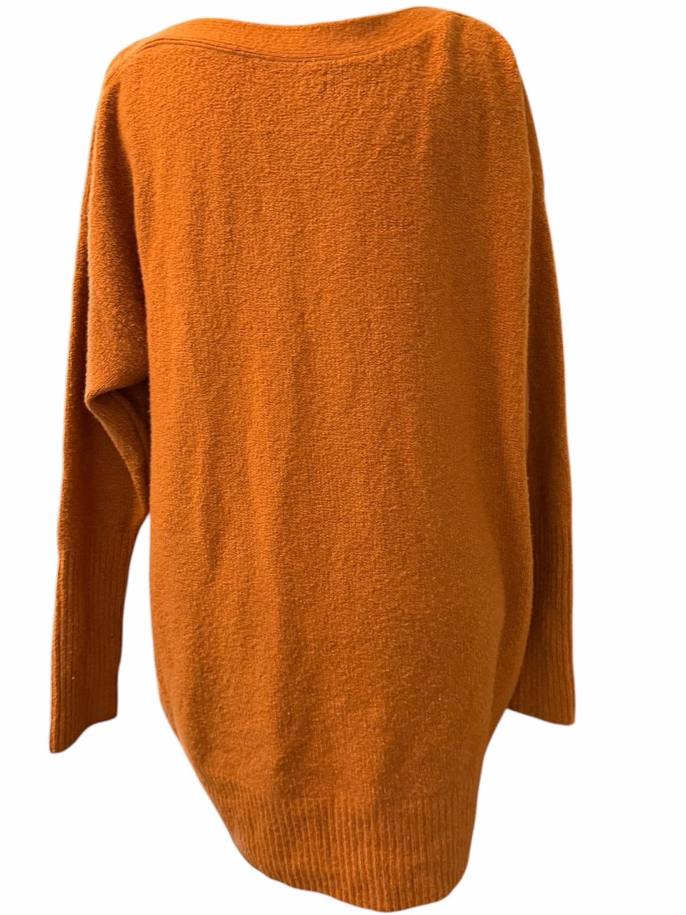 Anthropologie Sweater Medium Orange Crew Neck Knit Pullover wool
Blend - Picture 4 of 11